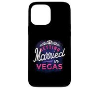 Custodia per iPhone 13 Pro Max Bella sposarsi a Vegas Casino Jewel Crown