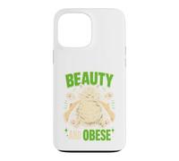 Custodia per iPhone 13 Pro Max Bellezza E Obeso Chonky Cat Funny Meme