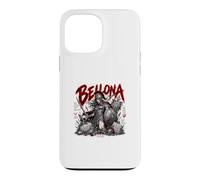 Custodia per iPhone 13 Pro Max Bellona Dea Romana Feroce Mito Battaglia
