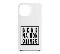 Custodia per iPhone 13 Pro Max Bene ma non... Antifascista, Bella ciao, resistenza, Italia