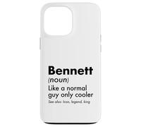 Custodia per iPhone 13 Pro Max Bennett Like A Normal Guy Only Cooler Legend King Nome