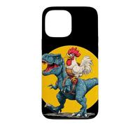 Custodia per iPhone 13 Pro Max Best Friends - Costume da pollo per gli amanti dei dinosauri