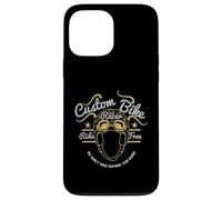 Custodia per iPhone 13 Pro Max Bici personalizzata Cafe Racer Ride Free Built Bike prima di nascere