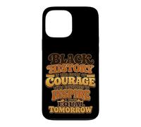 Custodia per iPhone 13 Pro Max Black History è la storia del coraggio Melanin Pride