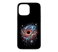Custodia per iPhone 13 Pro Max Black Hole Physics Color Burst Space Lovers Astrophysicist