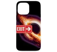 Custodia per iPhone 13 Pro Max Black Holes Exit - Maglietta con scritta "Fun Space Physics Science"