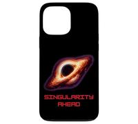 Custodia per iPhone 13 Pro Max Black Holes Gravity Warning Maglietta Fun Space Physics