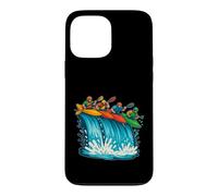Custodia per iPhone 13 Pro Max Boater Cross Quattro Racers Cascata