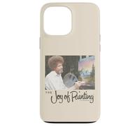 Custodia per iPhone 13 Pro Max Bob Ross Joy of Painting