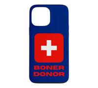Custodia per iPhone 13 Pro Max Boner Donor Life Guard Cross Saving vite con umorismo