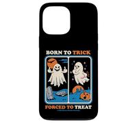 Custodia per iPhone 13 Pro Max Born To Trick Sarcastic Retro Funny Adult Humor
