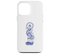 Custodia per iPhone 13 Pro Max Buddha Quan Yin Buddismo Buddista Pratica spirituale