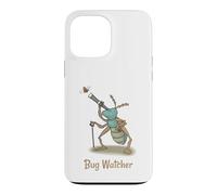 Custodia per iPhone 13 Pro Max Bug Watcher Carino Bug con telescopio