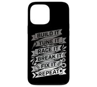 Custodia per iPhone 13 Pro Max Build It Tune It Race It Break It Fix It Repeat Car Lover