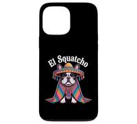 Custodia per iPhone 13 Pro Max Bulldog francese El Squatcho Poncho divertente Bulldog francese