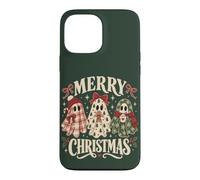 Custodia per iPhone 13 Pro Max Buon Natale Fantasmi Divertente Vacanza