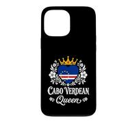 Custodia per iPhone 13 Pro Max Cabo Verdean Queen Cabo Verde Flag Proud Cabo Verdean Woman