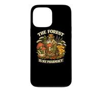 Custodia per iPhone 13 Pro Max Cacciatore di funghi regalo The Forest is my Pharmacy