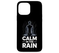 Custodia per iPhone 13 Pro Max Calm In The Rain Amante Pioggia Accogliente