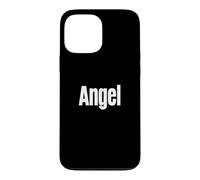 Custodia per iPhone 13 Pro Max Camicia con scritta "That Says Angel", design che dice angelo