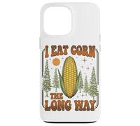 Custodia per iPhone 13 Pro Max Camicia imbarazzante divertente inappropriato mangiare mais lungo la strada