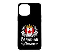 Custodia per iPhone 13 Pro Max Canadian Princess Canada Flag Proud Canadian Girl
