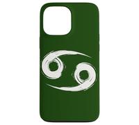 Custodia per iPhone 13 Pro Max Cancro zodiacale astrologia segno il granchio disegnato