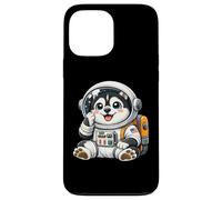 Custodia per iPhone 13 Pro Max Carino cartone animato Husky Spazio ed Explorer Astronauta Cane