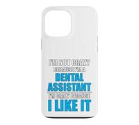 Custodia per iPhone 13 Pro Max Carriera dentale Ama il mio lavoro Pazzo assistente dentale