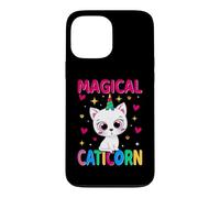 Custodia per iPhone 13 Pro Max Cat and Unicorn Caticorn Magical Funny Kitten Cats Lovers