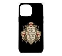 Custodia per iPhone 13 Pro Max Cavalieri Templari Non No omine