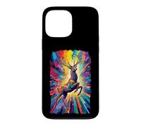 Custodia per iPhone 13 Pro Max Cervo Buck Maschio Animale Foresta Fauna Selvatica Majestic Deer