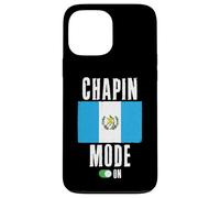 Custodia per iPhone 13 Pro Max Chapin Mode Guatemala Quetzal Antigua 502 Tikal Maya Atitlán