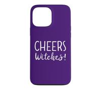 Custodia per iPhone 13 Pro Max Cheers Witches Womens Funny Witch Halloween Drinking Witchy