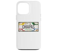 Custodia per iPhone 13 Pro Max Chiapas, Mexico License Plates Chiapas México