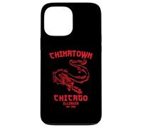 Custodia per iPhone 13 Pro Max Chicago Chinatown Illinois Cinese Americano Loop South Side