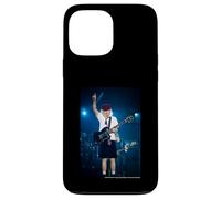 Custodia per iPhone 13 Pro Max Chitarra dal vivo AC DC Rock Solo Stage Energy High Voltage