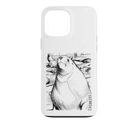 Custodia per iPhone 13 Pro Max Chonkers The Massive 2000-Pound Sea Lion Ink Sketch