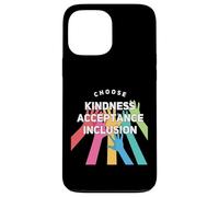 Custodia per iPhone 13 Pro Max Choose Kindness Acceptation Inclusion Orange Unity Day