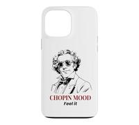 Custodia per iPhone 13 Pro Max Chopin Mood - Occhiali da sole divertenti con musica classica Frederic Chopin