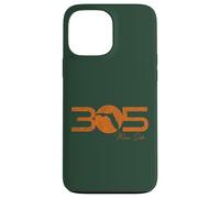 Custodia per iPhone 13 Pro Max Codice Area 305 Miami Dade Florida Distressed Retro State Gear