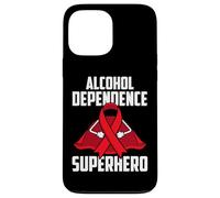 Custodia per iPhone 13 Pro Max Combattente guerriero sopravvissuto supereroe dipendenza da alcol