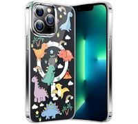Custodia per iPhone 13 Pro Max compatibile con MagSafe, custodia protettiva magnetica, Cover posteriore protettiva antigraffio, design chiaro e simpatico a forma di cartone animato, Dinosaur Paradise