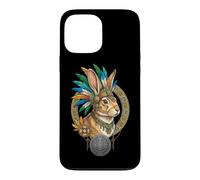 Custodia per iPhone 13 Pro Max Coniglio azteco Messico Azteco Tribale Antica Civiltà