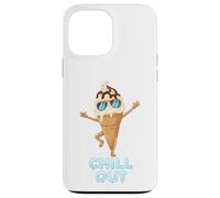 Custodia per iPhone 13 Pro Max Cono gelato Chill Out - Divertente gioco di parole estivo