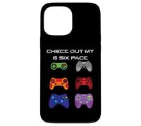 Custodia per iPhone 13 Pro Max Controlla il mio controller video da 6 Six Pack Gamer