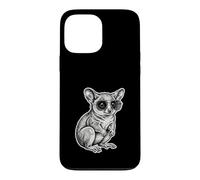 Custodia per iPhone 13 Pro Max Cool Galago Occhiali Disegno Bush Baby