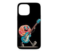 Custodia per iPhone 13 Pro Max Cool Lollipop Candy con occhiali da sole e Rock Guitar Costume
