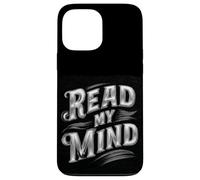 Custodia per iPhone 13 Pro Max Cool Read my Mind Costume per gli amanti del discorso