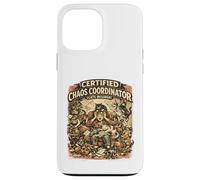 Custodia per iPhone 13 Pro Max Coordinatore certificato del caos divertente amante dei gatti e proprietari di gatti